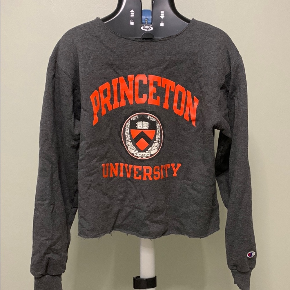 Champion Princeton University Crop Sweatshirt